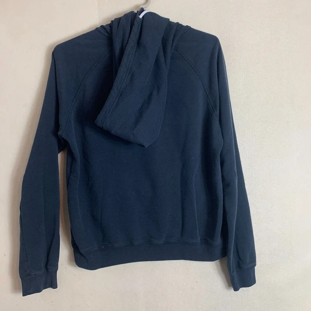 Nike Men's Black Hoodie Pullover Sweatshirt Kangaroo Pocket Logo Size Medium
